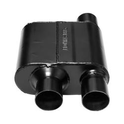 Flowmaster - Flowmaster 8425810 Super 10 Series 2.5" Offset/Dual Muffler-Stainless - Image 2