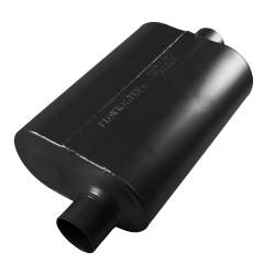 Flowmaster Super 40 Muffler 409S 2.50 Offset"/2.50 Center Out 852546