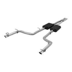 Flowmaster - Flowmaster 817658 SS American Thunder Catback 15-23 Dodge/Chrysler 5.7L Hemi - Image 1