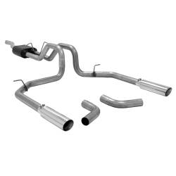 Flowmaster - Flowmaster 817663 SS American Thunder Cat-Back Exhaust 98-03 Ford F150 4.6/5.4L - Image 2