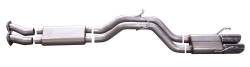 Gibson Performance Exhaust - Gibson Performance Dual Center Cat-Back Exhaust System Aluminized 17405 - Image 1