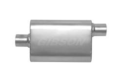 Gibson Performance Exhaust - Gibson 55121S Stainless Performance Muffler CFT Superflow Center/Offset Oval - Image 1