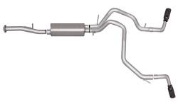 Gibson Performance Exhaust - Gibson Performance 5572 Dual Extreme Cat-Back Exhaust System Aluminized - Image 1