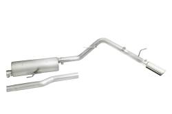 Gibson Performance Exhaust - Gibson Performance 617409 Single Cat-Back Exhaust System Stainless - Image 1