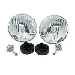 KC Hilites - KC HiLiTES 42301 Headlight Replacement 7" Round Pair for 97-06 Jeep Wrangler TJ - Image 1