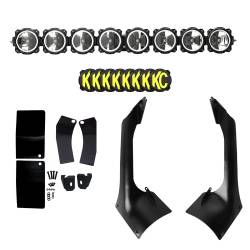 KC Hilites - KC HiLiTES 91336 50" Gravity LED Pro6 8-Light Combo Beam System for 18-24 JL/JT - Image 1