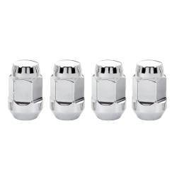McGard - McGard 64011 Chrome Bulge Cone Seat Style Lug Nut Set 7/16"-20 4Pc - Image 2