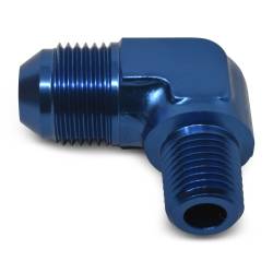 Russell - Russell 660790 3AN 90-DEG Flare To 1/8" Pipe Adapter Fitting w/Blue Finish - Image 1