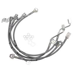 Russell - Russell 696490 1999-06 Ford Excursion 4WD w/4"-5.5" Lift F-Disc R-Disc 5 Lines - Image 1