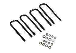 Superlift - Superlift 9/16" x 3" x 10.5" Large Radius U-Bolt Set w/Hardware 11904 - Image 1
