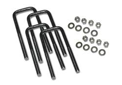 Superlift 9/16" x 2.5" x 7" Square U-Bolt Set w/Hardware 10404