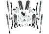 Superlift K184F 4" Suspension Lift Kit Fox Shocks for 18-25 Wrangler JL 4DR 4WD