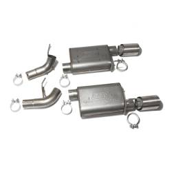 BBK Performance Parts - BBK Performance 41005 Axle-Back Exhaust System-Stainless for 05-10 Mustang GT - Image 1