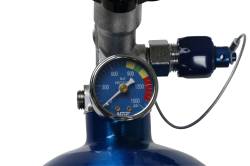 NOS/Nitrous Oxide System - NOS 14750-ZR1NOS 15 lb Nitrous Bottle Blue Super Hi Flo Valve Gauge - Image 4