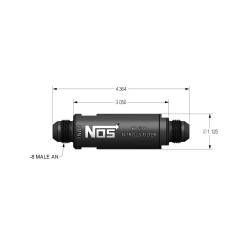 NOS/Nitrous Oxide System - NOS 15559NOS In-Line Hi-Flow Nitrous Filter - Image 2