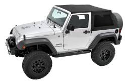 Pavement Ends - Pavement Ends 56842-35 Frameless Sprint Top Black Diamond for 10-17 Wrangler 2DR - Image 1