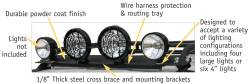 Tuffy Security Products - Tuffy Security Products 147-01 Light Bar Assembly for 07-14 FJ Cruiser - Image 6
