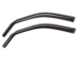 Weathertech - WeatherTech 80020 Side Window Front Deflector Set Dark Tint - Image 1