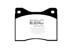 EBC Brakes - EBC Brakes DP3753/2C Redstuff Ceramic Low Dust Brake Pads - Image 1