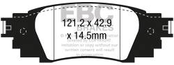 EBC Brakes - EBC Brakes DP43080R Yellowstuff Street & Track Brake Pads - Image 1