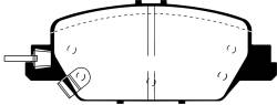 EBC Brakes - EBC Brakes DP43085R Yellowstuff Street & Track Brake Pads for 17-22 CR-V - Image 1
