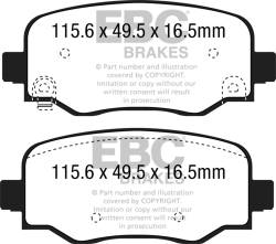 EBC Brakes - EBC Brakes S9KR1502 S9 Kits Yellowstuff & USR Rotors for 15-18 500X Renegade - Image 1