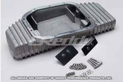 GReddy - GReddy 13525901 High Capacity Oil Pan Cast Aluminum Holds +1000cc - Image 2