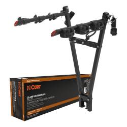 CURT - CURT 18013 Clamp-On Bike Rack 3 Bikes for Over 2" Shank - Image 5