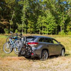 CURT - CURT 18064 Premium Hitch-Mounted Bike Rack 4 Bikes 2" Shank - Image 3