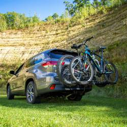 CURT - CURT 18085 Tray-Style Hitch-Mounted Bike Rack 2 Bikes 1-1/4" Or 2" Shank - Image 3