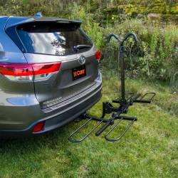 CURT - CURT 18085 Tray-Style Hitch-Mounted Bike Rack 2 Bikes 1-1/4" Or 2" Shank - Image 7