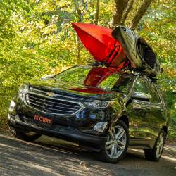 CURT - CURT 18320 Adjustable Aluminum Roof Rack Kayak Holders - Image 3