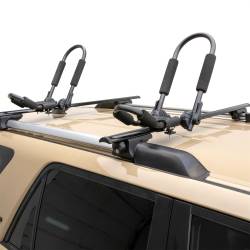 CURT - CURT 18320 Adjustable Aluminum Roof Rack Kayak Holders - Image 4