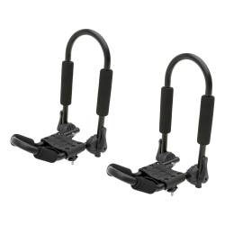 CURT - CURT 18320 Adjustable Aluminum Roof Rack Kayak Holders - Image 1