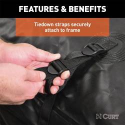 CURT - CURT 18211 Waterproof Cargo Carrier Bag Fits - Image 3