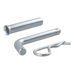 CURT - CURT 21502 1/2" Hitch Pin w/5/8" Adapter 1-1/4" Or 2" Receiver Zinc Packaged - Image 1