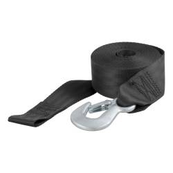 CURT - CURT 29007 20' Winch Strap w/Snap Hook 1333 lbs. - Image 1