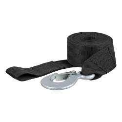 CURT - CURT 29450 15' Winch Strap w/Snap Hook 1100 lbs. - Image 1