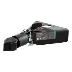 CURT - CURT 25217 2" A-Frame Coupler w/Sleeve-Lock 7000 lbs Black - Image 1