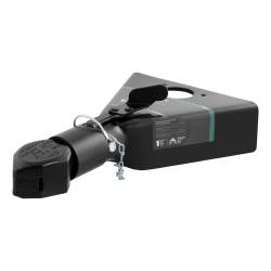 CURT - CURT 25227 2-5/16" A-Frame Coupler w/Sleeve-Lock 12500 lbs Black - Image 1