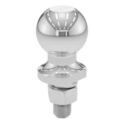 CURT - CURT 40003 2" Trailer Ball 3/4" x 1-3/4" Shank 3500 lbs Chrome - Image 1