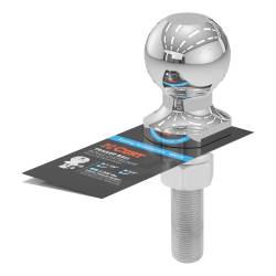 CURT - CURT 40016 1-7/8" Trailer Ball 3/4" x 3" Shank 2000 lbs Chrome - Image 2