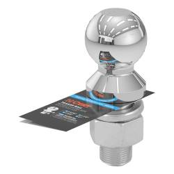 CURT - CURT 40008 2-5/16" Trailer Ball 1-1/4" x 2-3/4" Shank 20000 lbs Chrome - Image 2