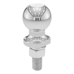 CURT - CURT 40018 2" Trailer Ball 3/4" x 2-1/8" Shank 3500 lbs Chrome - Image 1