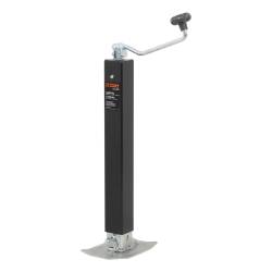 CURT - CURT 28570 Direct-Weld Square Jack w/Top Handle 8000 lbs 15" Travel - Image 1