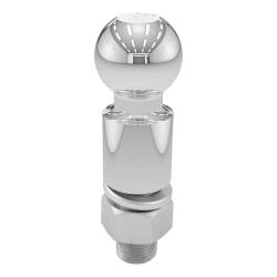 CURT - CURT 40036 2-5/16" Trailer Ball 1-1/4" x 2-5/8" Shank 2" Rise 10000 lbs Chrome - Image 1