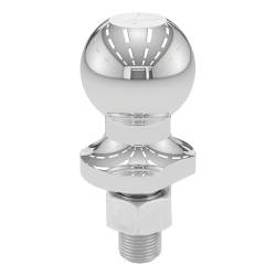 CURT - CURT 40001 1-7/8" Trailer Ball 3/4" x 1-5/8" Shank 2000 lbs Chrome - Image 1