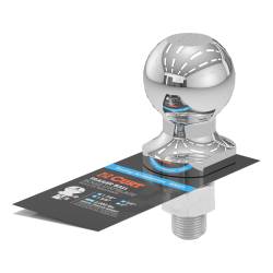 CURT - CURT 40001 1-7/8" Trailer Ball 3/4" x 1-5/8" Shank 2000 lbs Chrome - Image 2