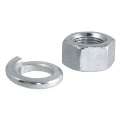 CURT - CURT 40103 Replacement Trailer Ball Nut & Washer for 3/4" Shank - Image 1