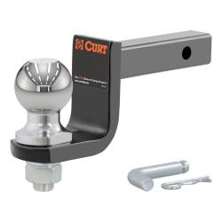 CURT - CURT 45148 Towing Starter Kit w/2" Ball 1-1/4" Shank 3500 lbs 3-1/4" Drop - Image 1